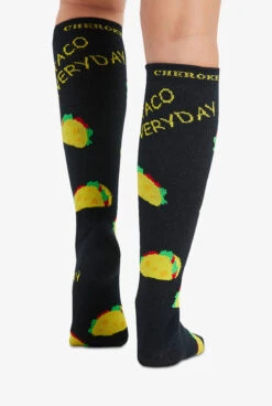 Cherokee Taco Everyday Women's 10-15 MmHg Light Compression Socks 5 Cherokee Taco Everyday Women's 10-15 MmHg Light Compression Socks -Cherokee Shop CKTCOEV 092123 2 HV