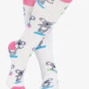 Cherokee Yoga Koala Women's 10-15 MmHg Light Compression Socks -Cherokee Shop CKYOGAKO 1 S