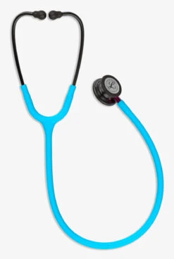 Littmann Classic III Smoke Finish Turquoise Tube Stethoscope