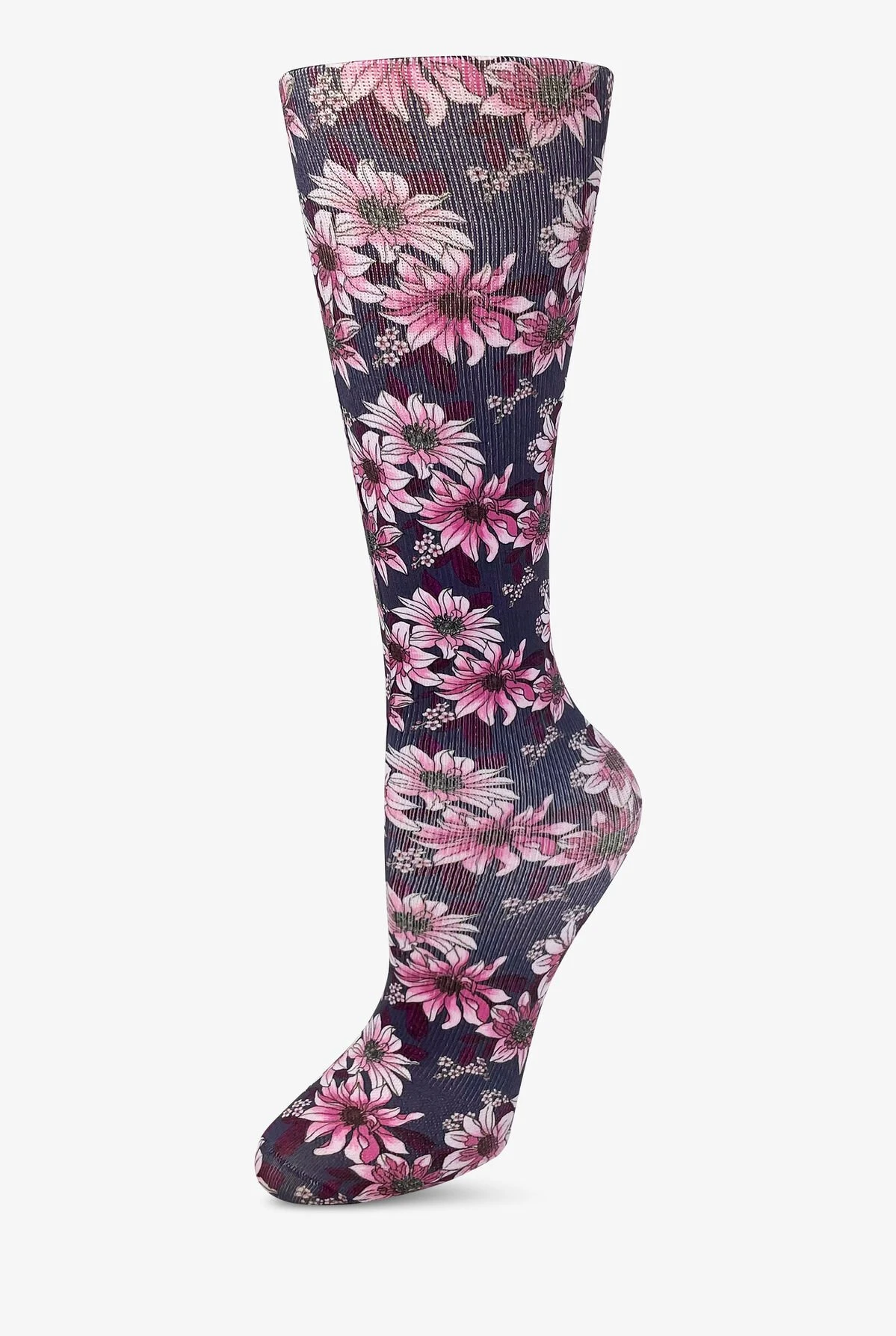 UA Exclusive Cutieful Botanic Beauties Women's 10-18 MmHg Wide Light Compression Socks 3 UA Exclusive Cutieful Botanic Beauties Women's 10-18 MmHg Wide Light Compression Socks