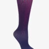 Cutieful Purple Ombre Women's 10-18 MmHg Wide Light Compression Socks -Cherokee Shop CU101PPOW 1