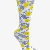 UA Exclusive Cutieful Sunshine Blossoms Women's 10-18 MmHg Wide Light Compression Socks 2 UA Exclusive Cutieful Sunshine Blossoms Women's 10-18 MmHg Wide Light Compression Socks -Cherokee Shop CU101SSBW 1