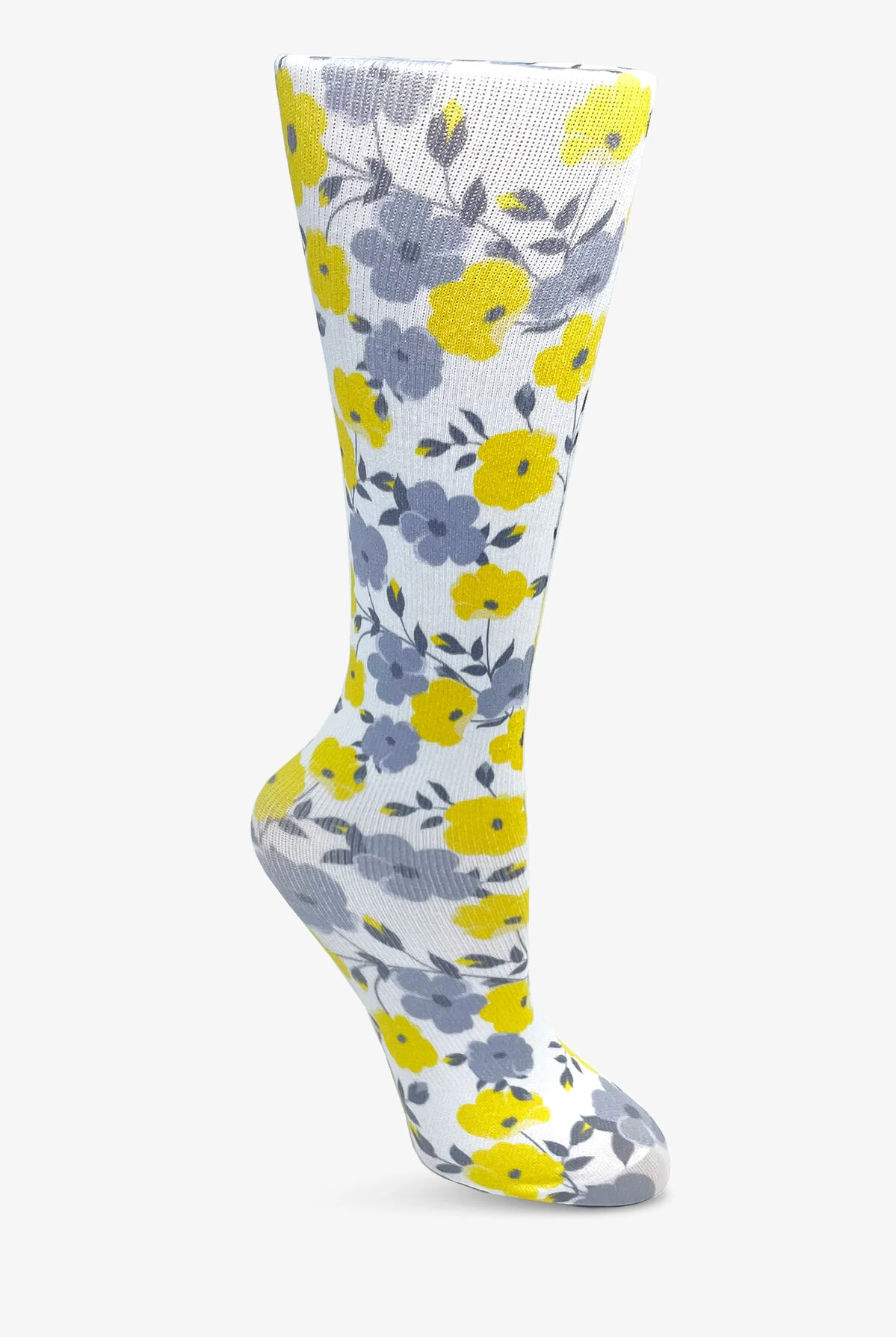 UA Exclusive Cutieful Sunshine Blossoms Women's 10-18 MmHg Wide Light Compression Socks 3 UA Exclusive Cutieful Sunshine Blossoms Women's 10-18 MmHg Wide Light Compression Socks