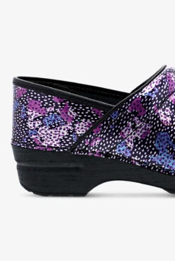Dansko Women's Professional Dotty Abstract Patent Leather Nursing Clogs -Cherokee Shop DANSKDOTY 092623 4