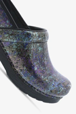 Dansko Women's Professional Metallic Ink Patent Leather Nursing Clogs -Cherokee Shop DANSKMIN 3 HV
