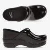 Dansko Women's Professional Black Patent Leather Clogs -Cherokee Shop DANSKPAT BLACK 1