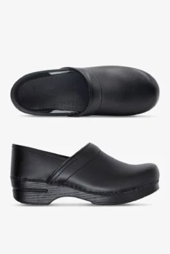 Dansko Unisex Professional Box Leather Clogs