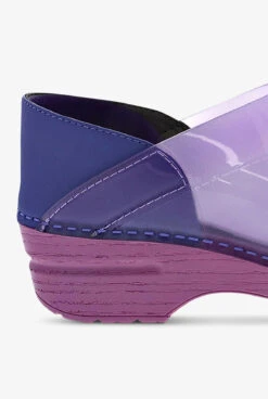 Dansko Professional Purple Translucent Nursing Clogs -Cherokee Shop DANSKPUTR 092023 PURPL 4