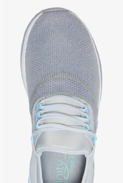 Infinity By Cherokee Women's Dart Microchip/Sky Blue Athletic Lace Up Nursing Shoes -Cherokee Shop DARTMISB 092523 GRAY 2