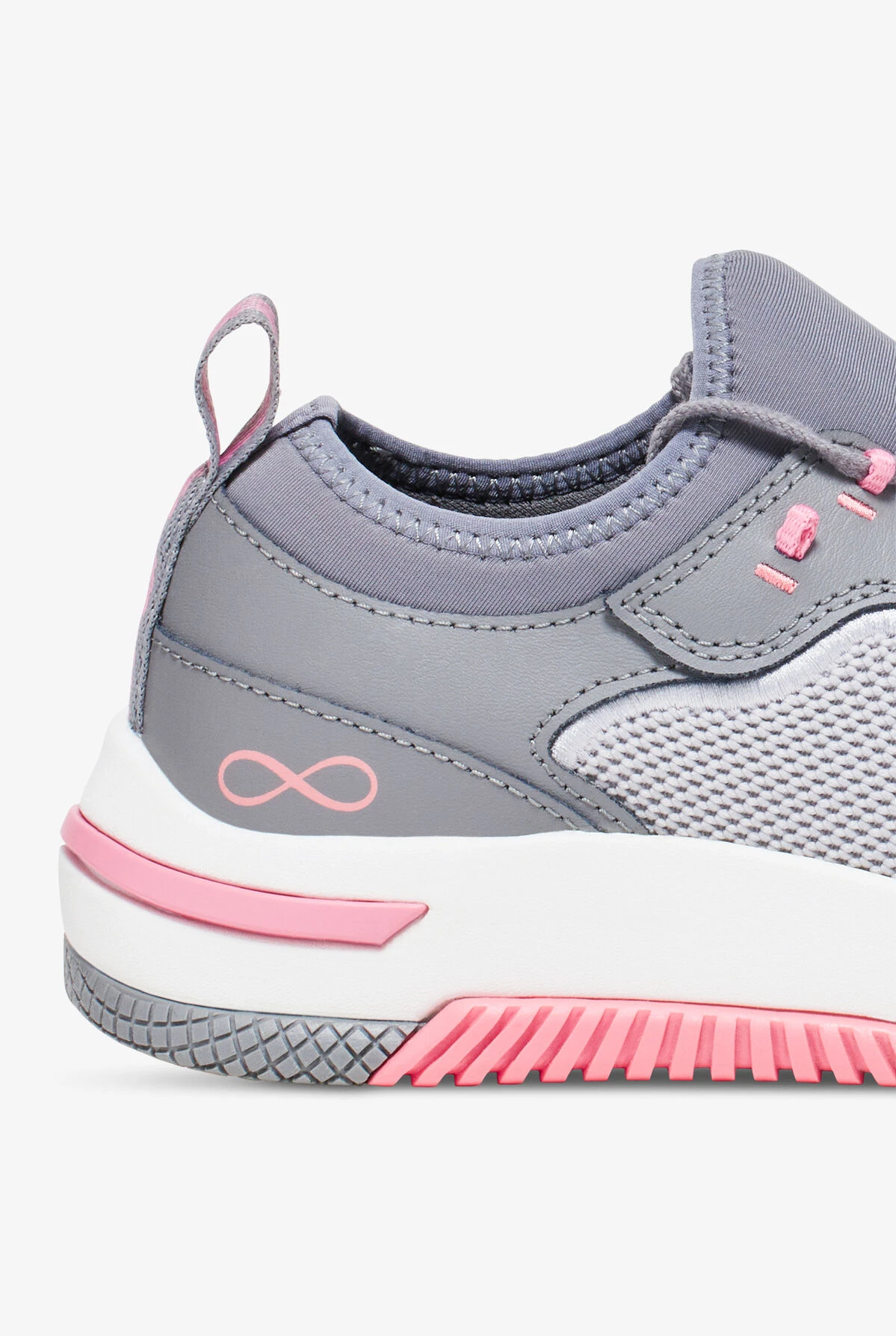 Infinity By Cherokee Women's Dart Slate/Rose Pop Athletic Lace Up Nursing Shoes 6 Infinity By Cherokee Women's Dart Slate/Rose Pop Athletic Lace Up Nursing Shoes - Image 4