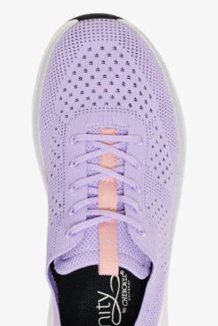 Infinity By Cherokee Women's Everon Knit Wild Orchid White Athletic Lace Up Nursing Shoes -Cherokee Shop EVRKWOWH 092523 2