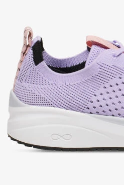 Infinity By Cherokee Women's Everon Knit Wild Orchid White Athletic Lace Up Nursing Shoes -Cherokee Shop EVRKWOWH 092523 4