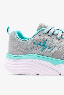 LaForst Women's Extreme Comfort Heart Beat Mint Athletic Lace Up Nursing Shoes -Cherokee Shop EXTHBMINT 4 HV