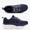 LaForst Women's Extreme Comfort Heart Beat Navy Athletic Lace Up Nursing Shoes -Cherokee Shop EXTHBNAVY 1