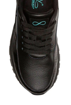 Infinity By Cherokee Women's Flow Athletic Lace Up Shoes -Cherokee Shop FLOW BLACK 2