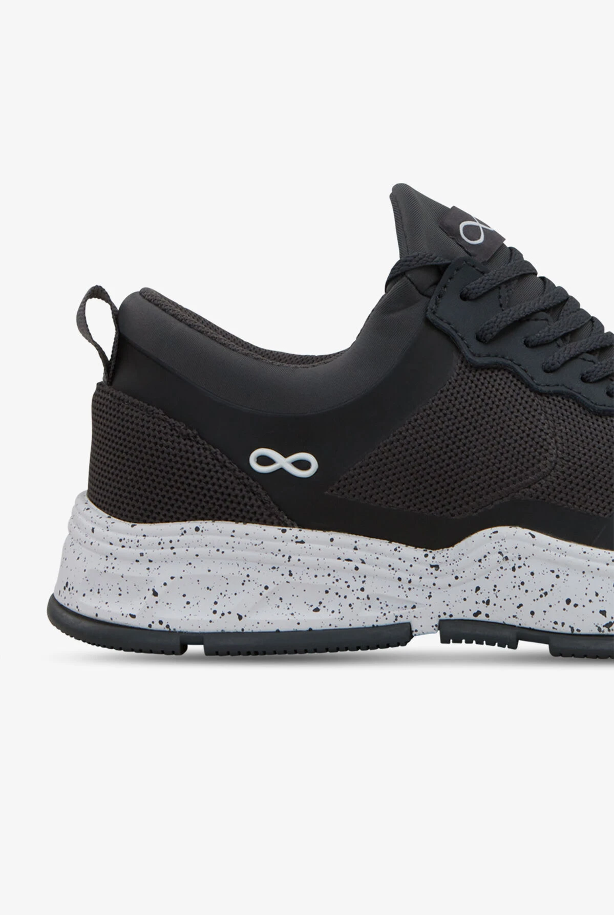 Infinity By Cherokee Women's Fly Pewter Flecked Athletic Lace Up Shoes 6 Infinity By Cherokee Women's Fly Pewter Flecked Athletic Lace Up Shoes - Image 4