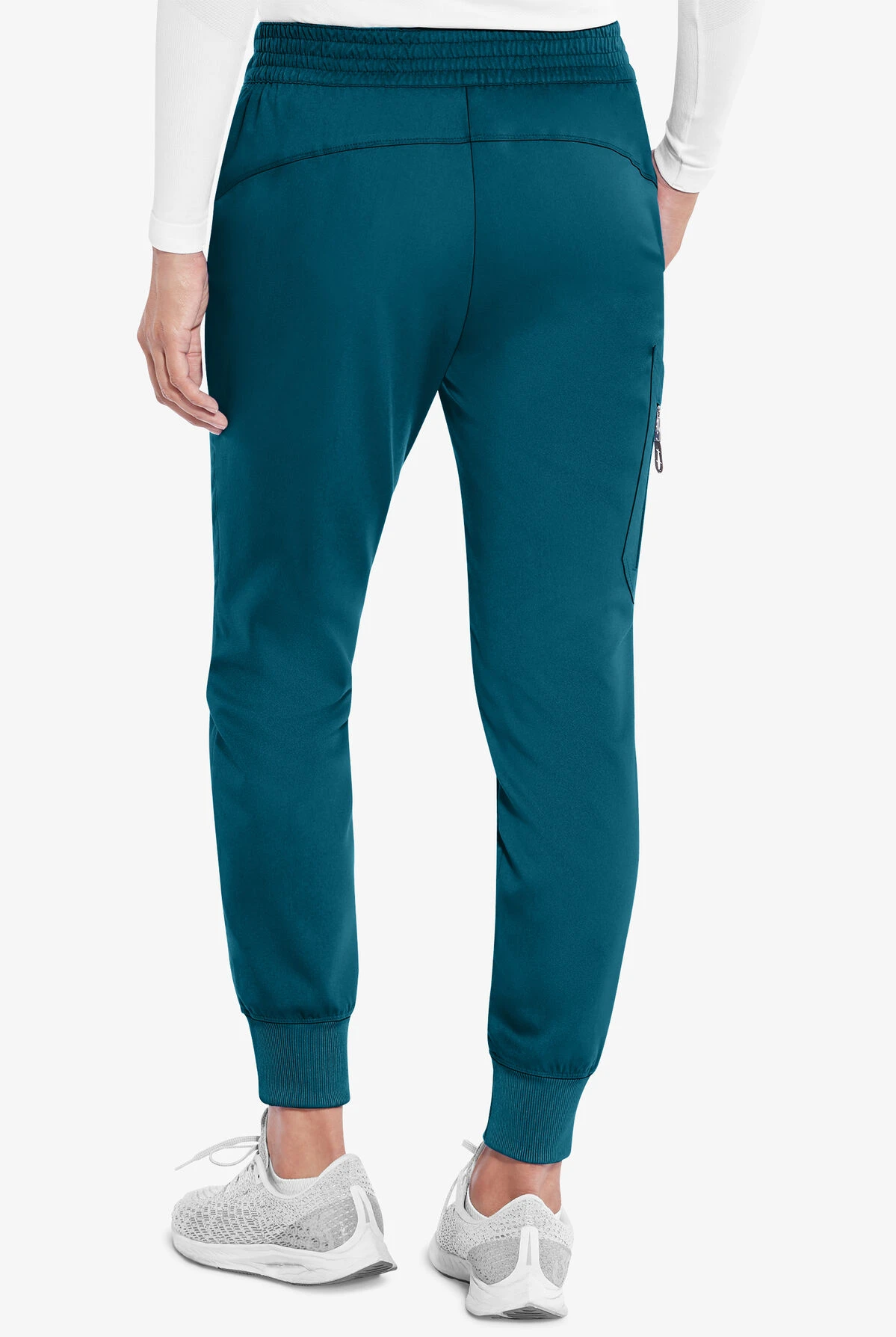 Grey's Anatomy™ By Barco Kira Women's 5-Pocket Double Cargo Knit Cuff Jogger Scrub Pants 4 Grey's Anatomy™ By Barco Kira Women's 5-Pocket Double Cargo Knit Cuff Jogger Scrub Pants - Image 2