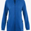 Grey's Anatomy By Barco Evolve STRETCH Virtue Women's 3-Pocket Zip Front Scrub Jacket -Cherokee Shop GSS886 092623 ROYAL 1