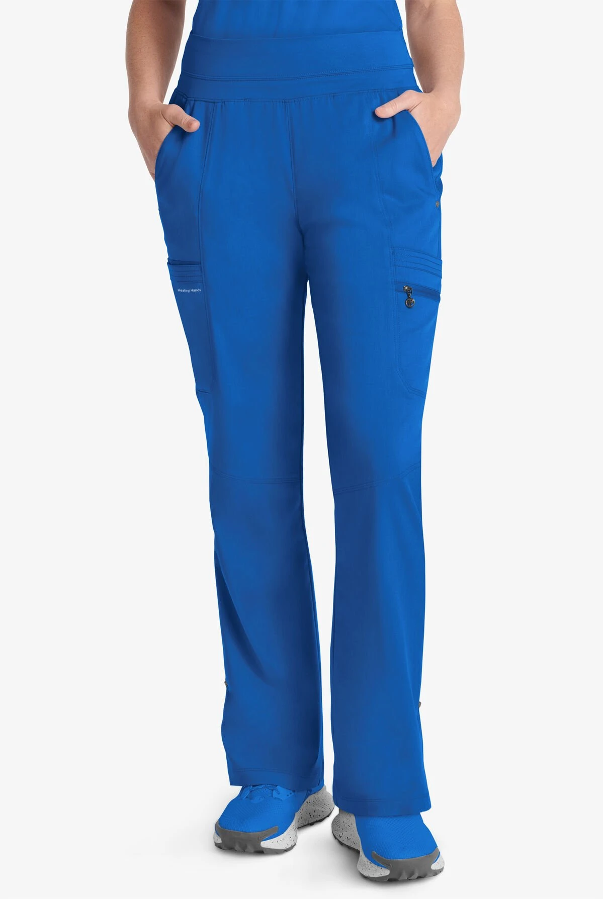 Healing Hands Purple Label Tina Women's 8-Pocket STRETCH Yoga Scrub Pants 3 Healing Hands Purple Label Tina Women's 8-Pocket STRETCH Yoga Scrub Pants