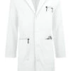 Healing Hands White Coat Minimalist Men's 38" 5-Pocket STRETCH Lab Coat -Cherokee Shop HE5151 WHITE 1