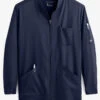 HH Works By Healing Hands Michael Men's 5-Pocket Scrub Jacket -Cherokee Shop HE5590 NAVY 1