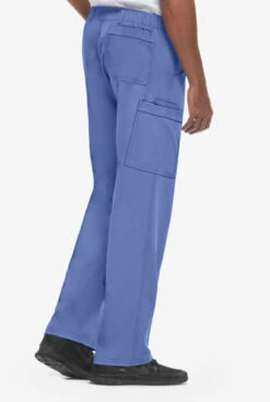 Healing Hands Blue Label Dylan Men's 6-Pocket STRETCH Cargo Scrub Pants -Cherokee Shop HE9124 CEIL 4