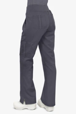 Healing Hands Purple Label Tori Women's 5-Pocket STRETCH Yoga Scrub Pants 6 Healing Hands Purple Label Tori Women's 5-Pocket STRETCH Yoga Scrub Pants -Cherokee Shop HE9133 PEWTE 2