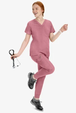 Healing Hands Purple Label Toby Women's 7-Pocket STRETCH Jogger Drawstring Scrub Pant -Cherokee Shop HE9244 092723 DRROS 6