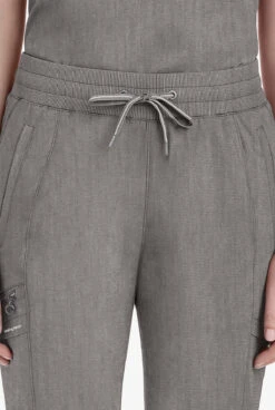 Healing Hands Purple Label Toby Women's 7-Pocket STRETCH Jogger Drawstring Scrub Pant - Tall -Cherokee Shop HE9244 HEAGR 3 1