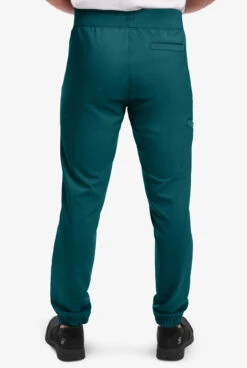 Healing Hands Purple Label Dante Men's 4-Pocket STRETCH Jogger Scrub Pants -Cherokee Shop HE9301 CARIB 4