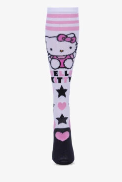 Cherokee Hello Kitty Love Women's 8-12 MmHg Light Compression Socks 5 Cherokee Hello Kitty Love Women's 8-12 MmHg Light Compression Socks -Cherokee Shop HELLOKLV 2