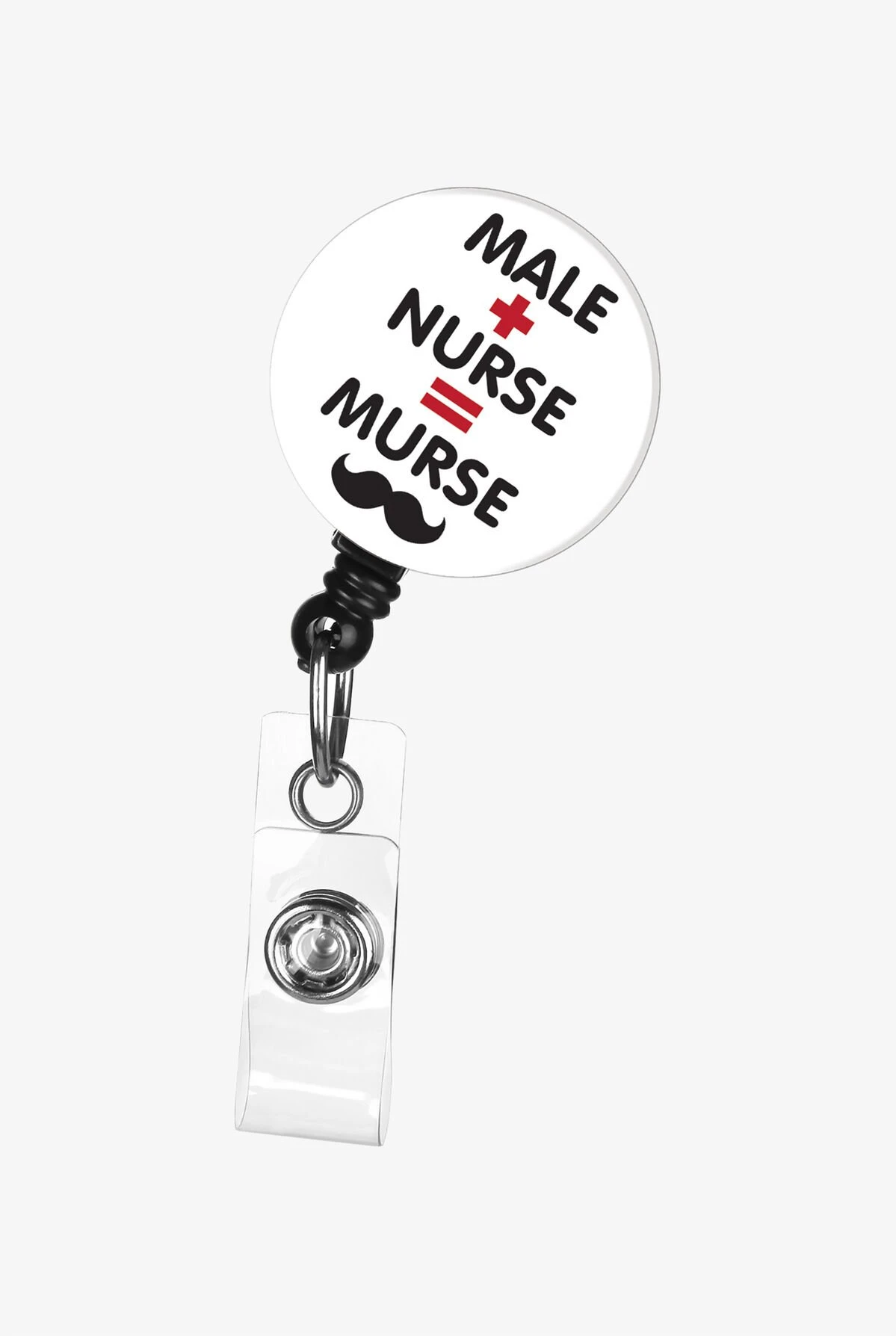 ID Avenue Male Nurse Retractable ID Badge Holder 3 ID Avenue Male Nurse Retractable ID Badge Holder