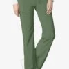 Cherokee Infinity Women's 4-Pocket STRETCH Drawstring Scrub Pants - Petite -Cherokee Shop IN1123 OLIVE 1