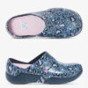 Anywear Women's Journey Leopard Sweet Heart Slip On Nursing Shoes -Cherokee Shop JOURLDSH 1 S