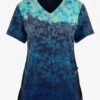 Koi Lite Chantilly Ombre Floral Women's 2-Pocket STRETCH V-Neck Print Scrub Top 2 Koi Lite Chantilly Ombre Floral Women's 2-Pocket STRETCH V-Neck Print Scrub Top -Cherokee Shop K370CHO 1