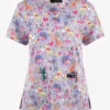 Koi Basics Beautiful Day Whimsical Women's 2-Pocket STRETCH V-Neck Print Scrub Top 1 Koi Basics Beautiful Day Whimsical Women's 2-Pocket STRETCH V-Neck Print Scrub Top -Cherokee Shop K384BDY 100423 1