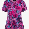 Koi Basics Brilliant Butterflies Women's 2-Pocket STRETCH V-Neck Print Scrub Top 1 Koi Basics Brilliant Butterflies Women's 2-Pocket STRETCH V-Neck Print Scrub Top -Cherokee Shop K384BLB 1