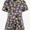 Koi Basics Toof Fairy Cats Women's 2-Pocket STRETCH V-Neck Print Scrub Top 2 Koi Basics Toof Fairy Cats Women's 2-Pocket STRETCH V-Neck Print Scrub Top -Cherokee Shop K384TFY 1
