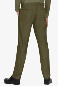 Koi Next Gen Make It Happen Men's 6-Pocket STRETCH Drawstring Scrub Pants -Cherokee Shop K609 101623 OLIVE 2