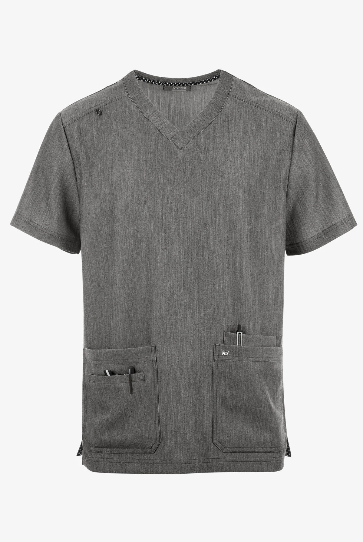 Koi Next Gen Free To Be Men's 4-Pocket STRETCH V-Neck Scrub Top 3 Koi Next Gen Free To Be Men's 4-Pocket STRETCH V-Neck Scrub Top