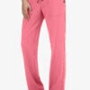 Koi Next Gen Everyday Hero Women's 5-Pocket STRETCH Drawstring Cargo Scrub Pant - Petite -Cherokee Shop K739 ROSE 1