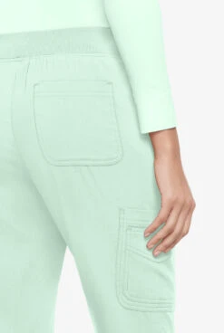 Koi Lite™ Fierce Women's 6-Pocket Cargo Jogger Scrub Pants - Petite 8 Koi Lite™ Fierce Women's 6-Pocket Cargo Jogger Scrub Pants - Petite -Cherokee Shop K750 SAGE 3