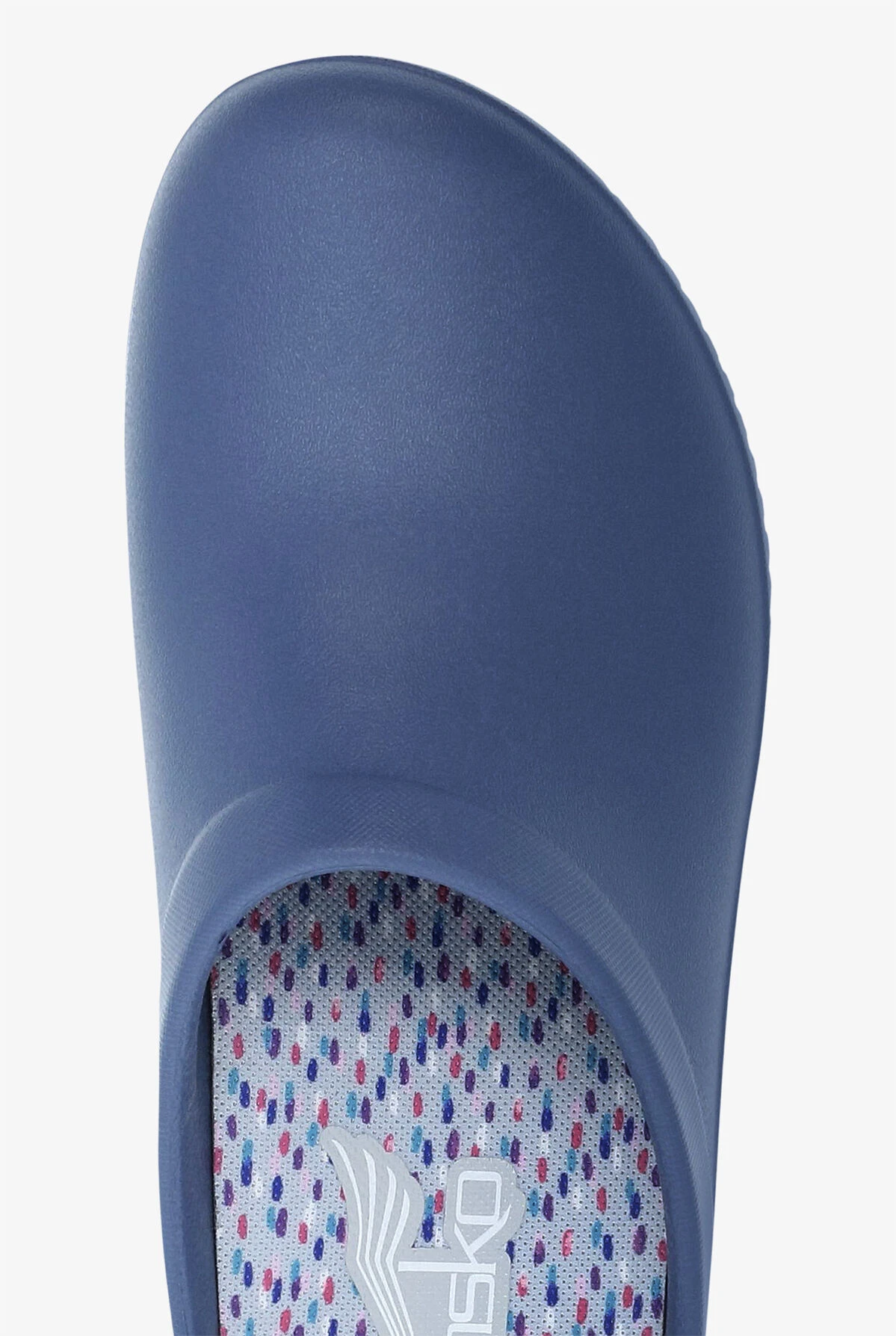 Dansko Women's Kaci SR Blue Backless Clogs 4 Dansko Women's Kaci SR Blue Backless Clogs - Image 2