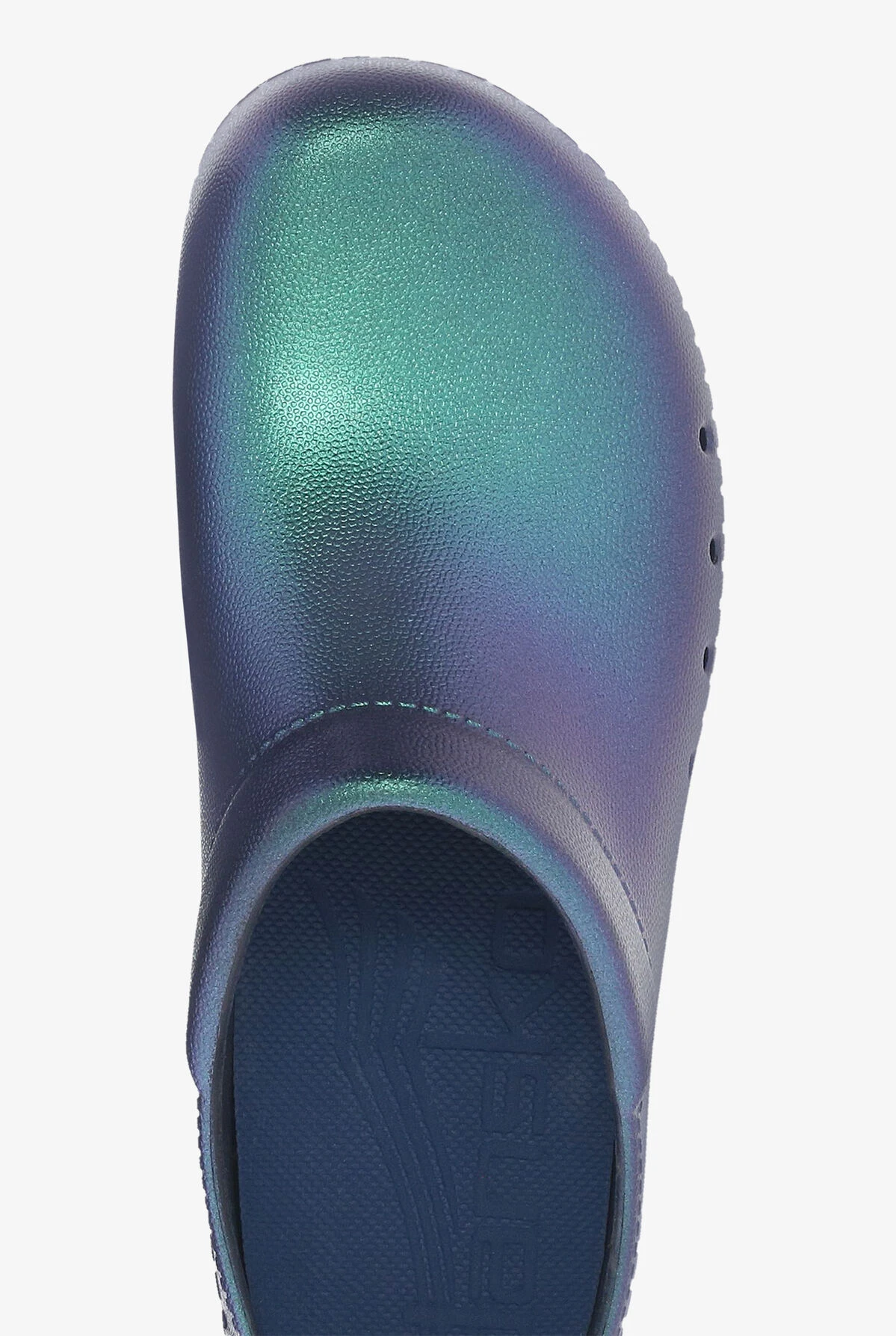 Dansko Women's Kane Black Iridescent Backless Nursing Clogs 4 Dansko Women's Kane Black Iridescent Backless Nursing Clogs - Image 2