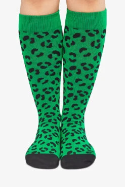 Betsey Johnson Leopard Flora Women's 2-Pack 15-20 MmHg Moderate Compression Socks -Cherokee Shop KB179LFL 4