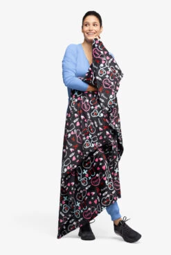 UA Peace, Care, Hope Plush Velvet Blanket 9 UA Peace, Care, Hope Plush Velvet Blanket -Cherokee Shop KGBLANPE 092523 4 S