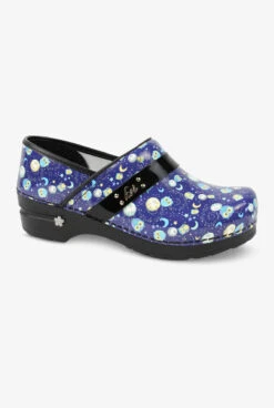Koi By Sanita Women's Professional Space Owls Patent Leather Nursing Clogs