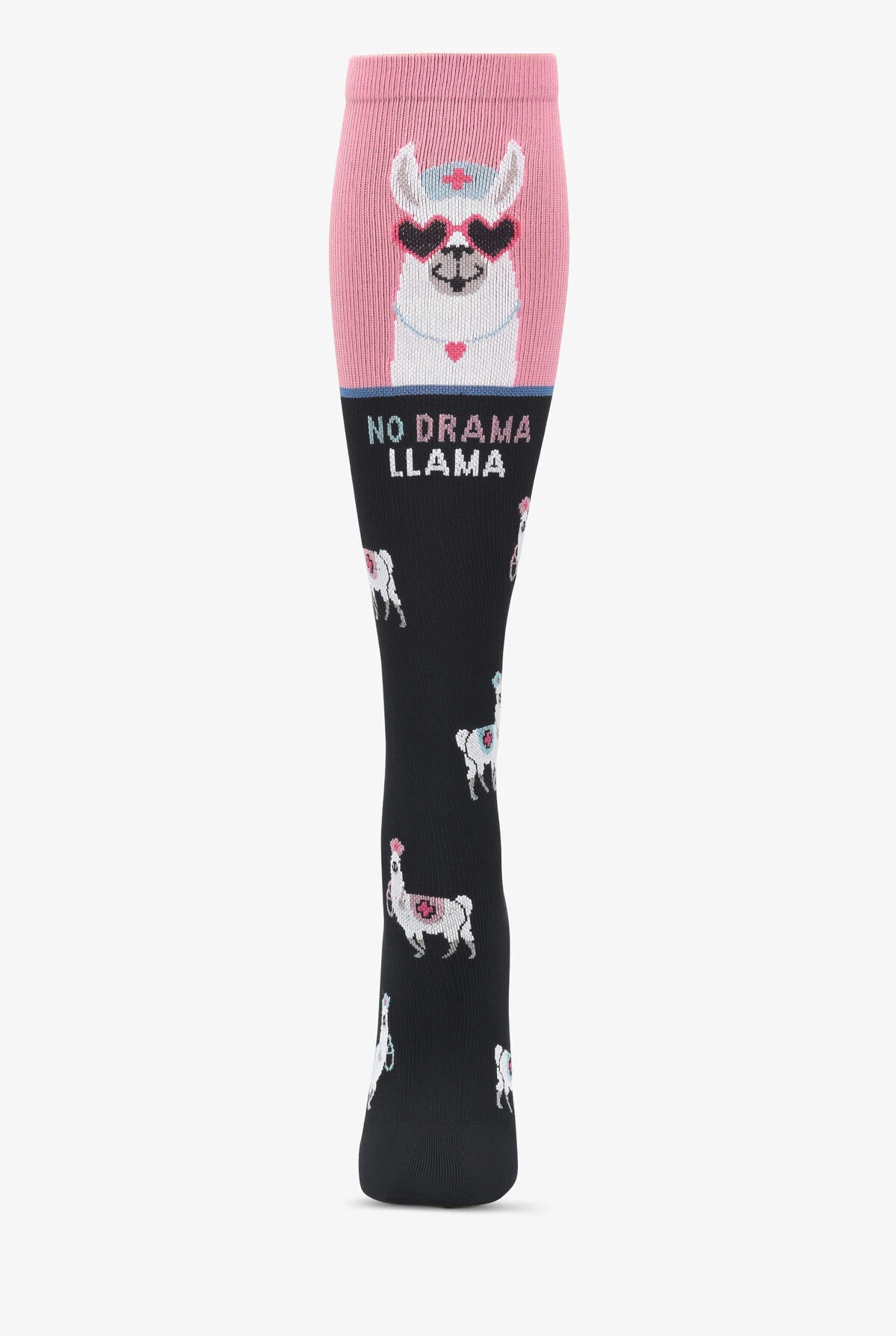 Nurse Mates No Drama Llama Women's 12-14 MmHg Light Compression Socks 3 Nurse Mates No Drama Llama Women's 12-14 MmHg Light Compression Socks