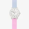 Nurse Mates Berry Blue Ombre Women's Silicone Strap Watch -Cherokee Shop LO00513 1 S