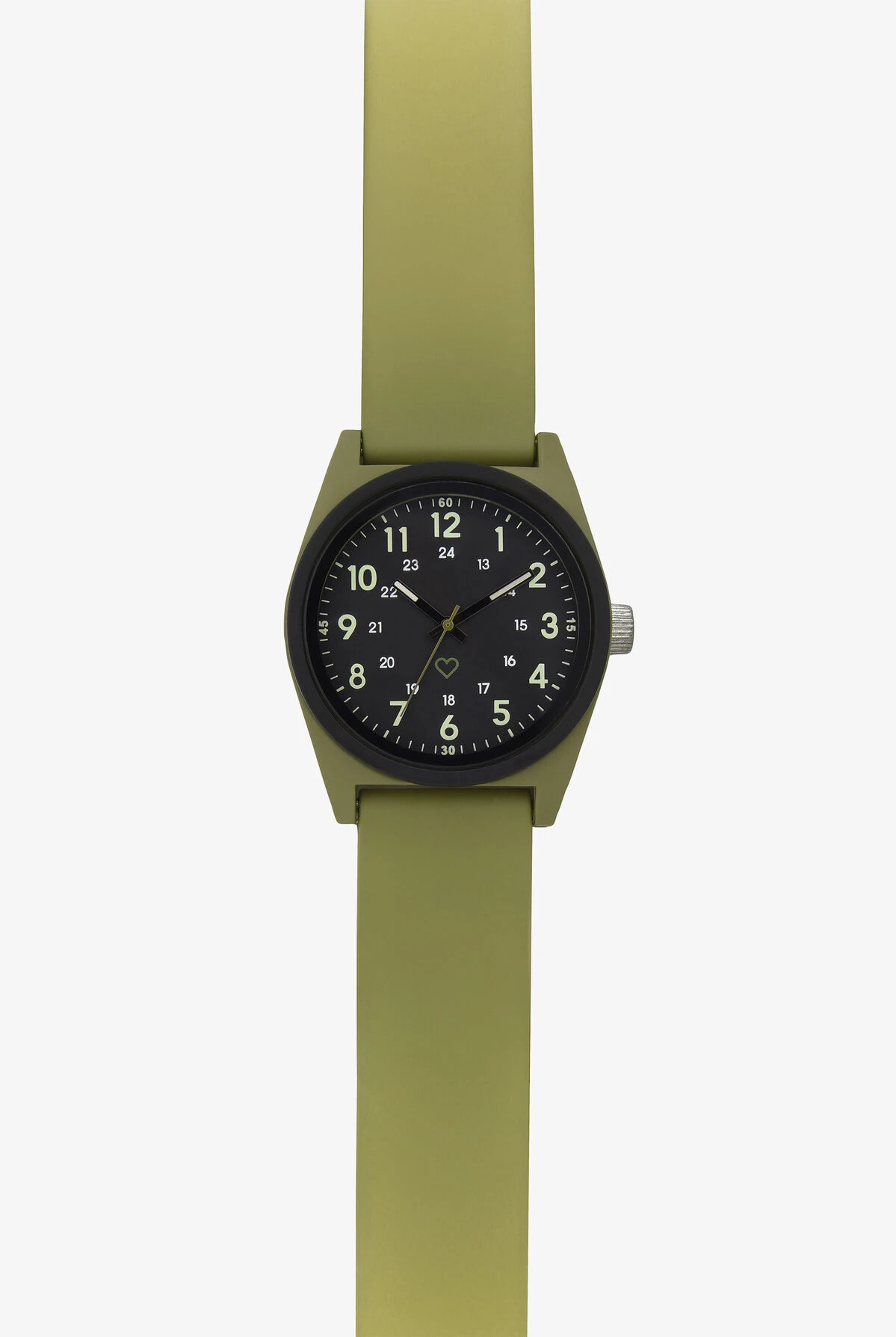 Nurse Mates Olive Ombre Unisex Silicone Strap Watch 3 Nurse Mates Olive Ombre Unisex Silicone Strap Watch